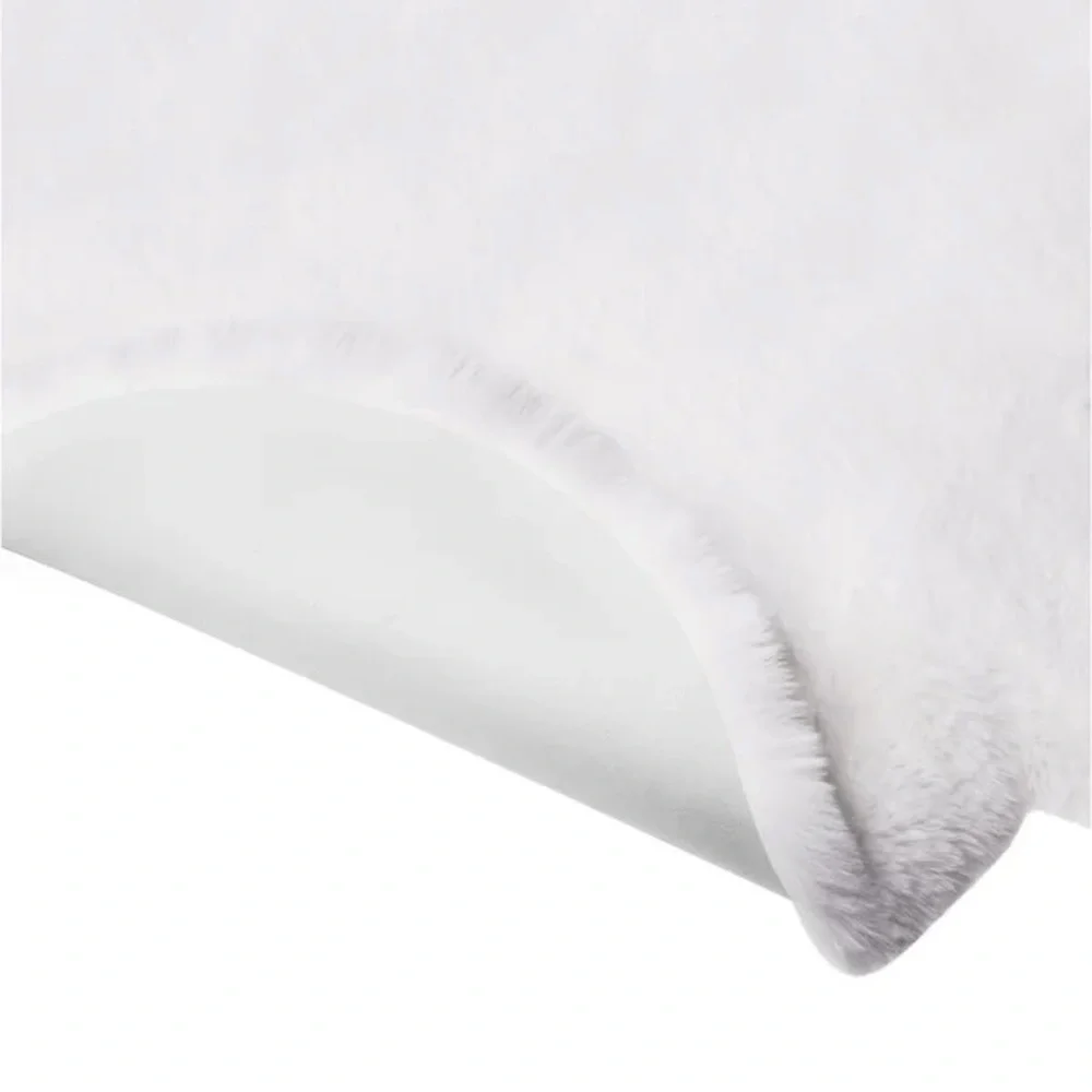 Mon Chateau Faux Fur Shaped Rug